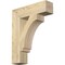 Ekena Millwork Imperial Block Rough Sawn Bracket, Douglas Fir, 4"W x 16"D x 20"H BKT04X16X20IMP05RDF - alternate 1
